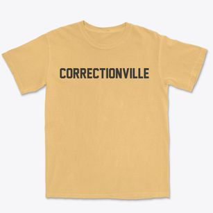 Correctionville Iowa Classic Block Premium Heavyweight T-shirt