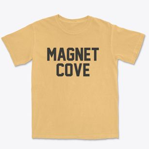 Magnet Cove Arkansas Classic Block Premium Heavyweight T-shirt