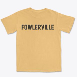 Fowlerville New York Classic Block Premium Heavyweight T-shirt