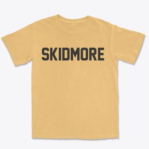Skidmore Missouri Classic Block Premium Heavyweight T-shirt