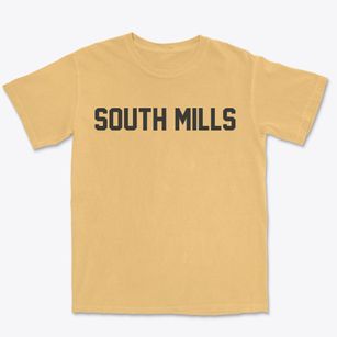 South Mills North Carolina Classic Block Premium Heavyweight T-shirt
