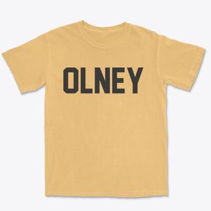 Olney Illinois Classic Block Premium Heavyweight T-shirt