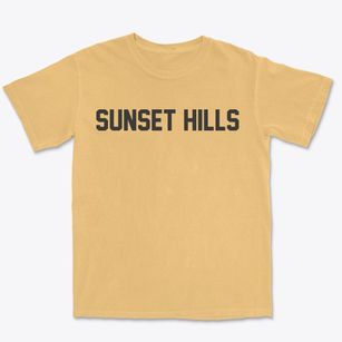 Sunset Hills Missouri Classic Block Premium Heavyweight T-shirt