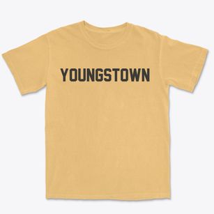 Youngstown Ohio Classic Block Premium Heavyweight T-shirt