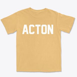 Acton Maine Classic Block Premium Heavyweight T-shirt