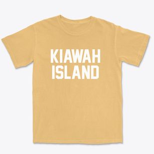 Kiawah Island South Carolina Classic Block Premium Heavyweight T-shirt