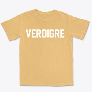 Verdigre Nebraska Classic Block Premium Heavyweight T-shirt
