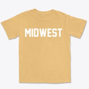 Midwest Wyoming Classic Block Premium Heavyweight T-shirt