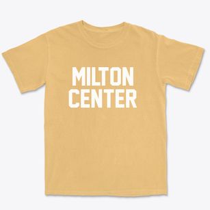 Milton Center Ohio Classic Block Premium Heavyweight T-shirt