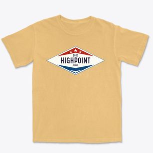 Highpoint Ohio Diamond Star Premium Heavyweight T-shirt