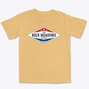 Buck Meadows California Diamond Star Premium Heavyweight T-shirt
