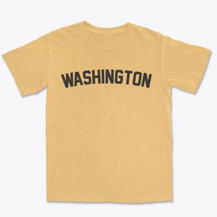 Washington Georgia Classic Curve Premium Heavyweight T-shirt