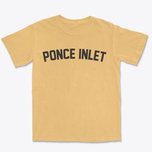Ponce Inlet Florida Classic Curve Premium Heavyweight T-shirt