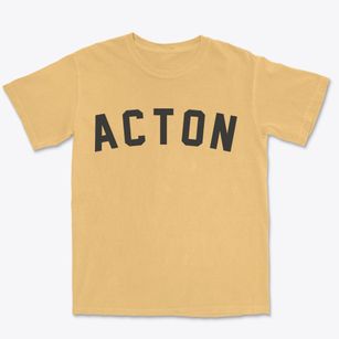Acton Maine Classic Curve Premium Heavyweight T-shirt