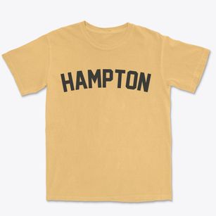 Hampton Nebraska Classic Curve Premium Heavyweight T-shirt