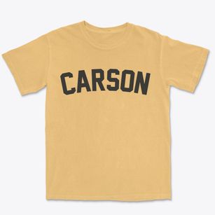 Carson North Dakota Classic Curve Premium Heavyweight T-shirt