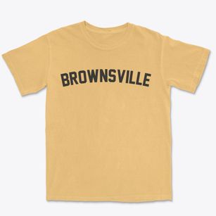 Brownsville Ohio Classic Curve Premium Heavyweight T-shirt