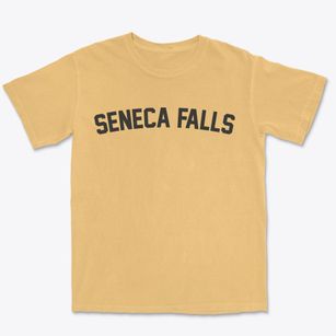 Seneca Falls New York Classic Curve Premium Heavyweight T-shirt