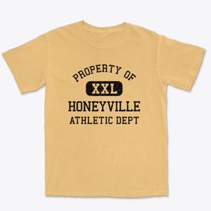 Honeyville Utah Athletic Dept Premium Heavyweight T-shirt