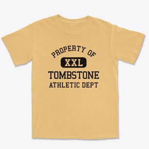 Tombstone Arizona Athletic Dept Premium Heavyweight T-shirt
