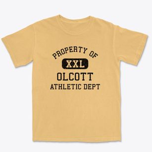 Olcott New York Athletic Dept Premium Heavyweight T-shirt