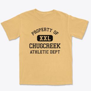 Chugcreek Wyoming Athletic Dept Premium Heavyweight T-shirt