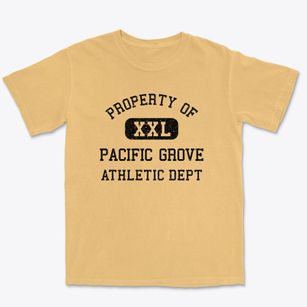Pacific Grove California Athletic Dept Premium Heavyweight T-shirt
