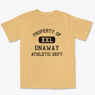 Onaway Idaho Athletic Dept Premium Heavyweight T-shirt