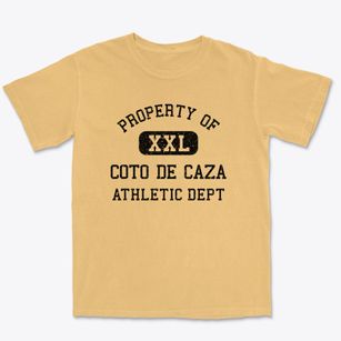 Coto De Caza California Athletic Dept Premium Heavyweight T-shirt
