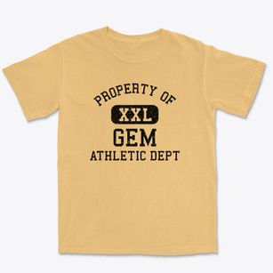 Gem Kansas Athletic Dept Premium Heavyweight T-shirt
