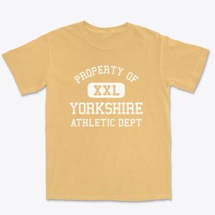 Yorkshire Virginia Athletic Dept Premium Heavyweight T-shirt