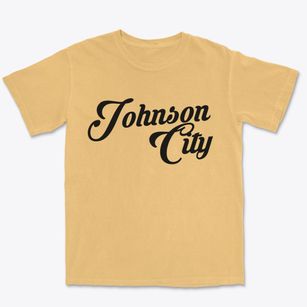 Johnson City Kansas Vintage Team Premium Heavyweight T-shirt
