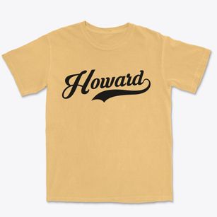 Howard Wisconsin Vintage Team Premium Heavyweight T-shirt