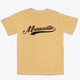 Munnsville New York Vintage Team Premium Heavyweight T-shirt