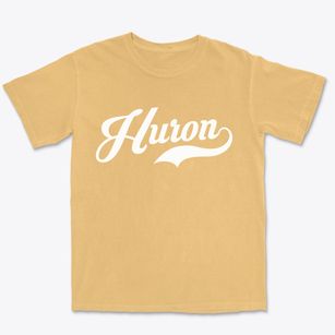 Huron Ohio Vintage Team Premium Heavyweight T-shirt
