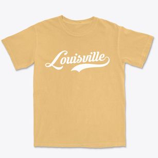 Louisville Nebraska Vintage Team Premium Heavyweight T-shirt