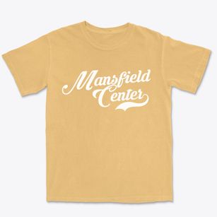 Mansfield Center Connecticut Vintage Team Premium Heavyweight T-shirt