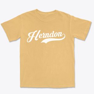 Herndon Virginia Vintage Team Premium Heavyweight T-shirt