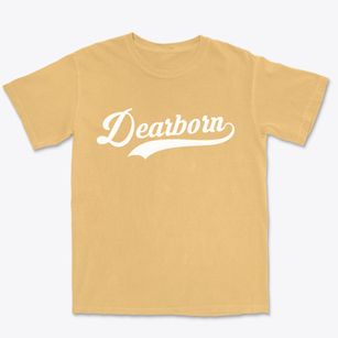 Dearborn Michigan Vintage Team Premium Heavyweight T-shirt