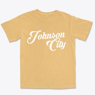 Johnson City New York Vintage Team Premium Heavyweight T-shirt