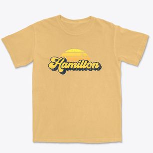 Hamilton Ohio Sublime Sunset Premium Heavyweight T-shirt