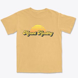 Mount Healthy Ohio Sublime Sunset Premium Heavyweight T-shirt