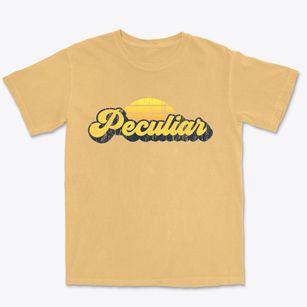 Peculiar Missouri Sublime Sunset Premium Heavyweight T-shirt