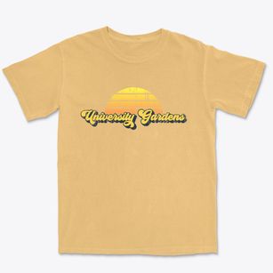 University Gardens New York Sublime Sunset Premium Heavyweight T-shirt