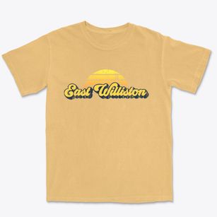 East Williston New York Sublime Sunset Premium Heavyweight T-shirt