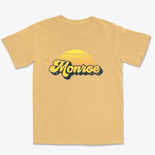 Monroe North Carolina Sublime Sunset Premium Heavyweight T-shirt