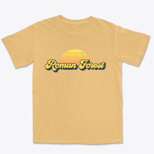 Roman Forest Texas Sublime Sunset Premium Heavyweight T-shirt