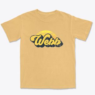 Webb New York Sublime Sunset Premium Heavyweight T-shirt