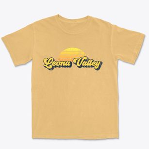 Leona Valley California Sublime Sunset Premium Heavyweight T-shirt