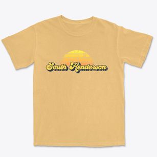 South Henderson North Carolina Sublime Sunset Premium Heavyweight T-shirt